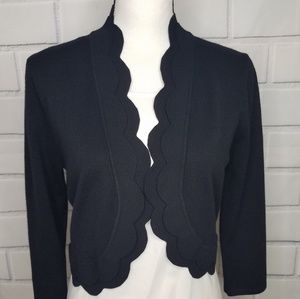 NWT Cable and Gauge Sweater Bolero Black Large